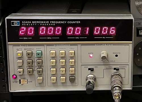 Hewlett packard 5342a - hewlett,