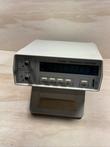 Vc2000 frequency counter turns - vc2000,